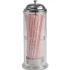 Préparation Culinaire<Gifi Distributeur de pailles transparent gris