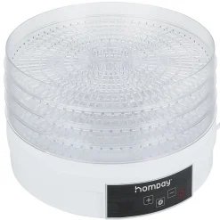 Petit Électroménager<Gifi Déshydrateur alimentaire Homday 350W ABS blanc Ø30cm