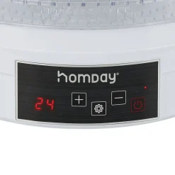 Petit Électroménager<Gifi Déshydrateur alimentaire Homday 350W ABS blanc Ø30cm
