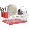 Rangement De Cuisine<Gifi Egouttoir à vaisselle rouge