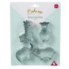 Cuisson<Gifi Emporte pièce forme animal inox argenté x4