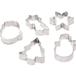 Cuisson<Gifi Emporte-pièce métal gris x5