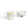 Vaisselle Et Accessoires De Table<Gifi Ensemble bol et mug en porcelaine motif enfant motif koala H15cm