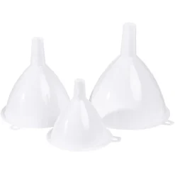 Préparation Culinaire<Gifi Entonnoir en plastique blanc x3