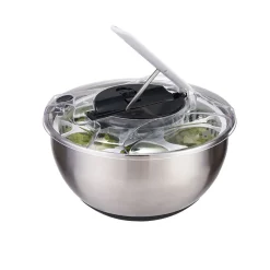 Préparation Culinaire<Gifi Essoreuse à salade 2 en 1 en inox