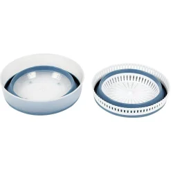 Préparation Culinaire<Gifi Essoreuse à salade rétractable 3,5 L bleu et blanc