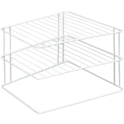 Rangement De Cuisine<Gifi Etagère d angle 3 niveaux porte assiettes Metaltex