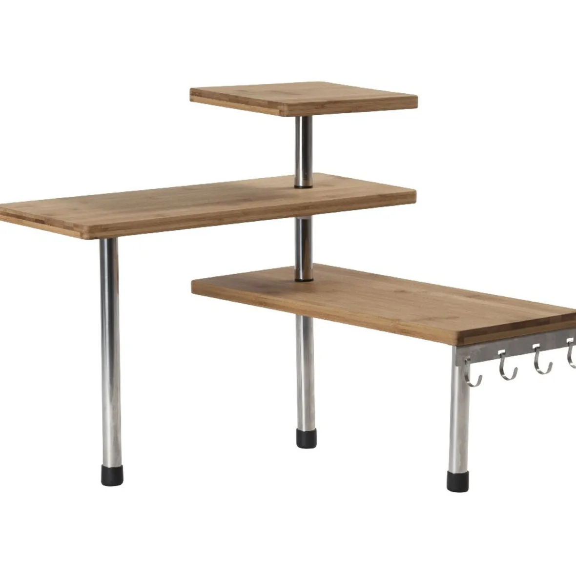 Rangement De Cuisine<Gifi Etagère d angle modulable inspiration cuisine bambou