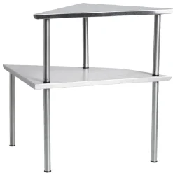Rangement De Cuisine<Gifi Etagère d'angle de cuisine gris