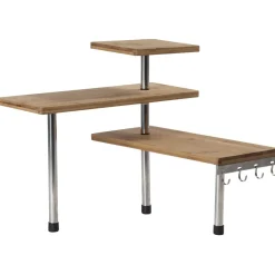Rangement De Cuisine<Gifi Etagère d'angle modulable en bambou