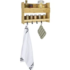 Rangement De Cuisine<Gifi Etagère de cuisine murale 2 niveaux