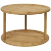 Rangement De Cuisine<Gifi Etagère de cuisine ronde rotative 2 niveaux