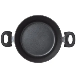 Cuisson<Gifi Faitout aluminium rouge ø 24 cm
