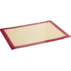 Cuisson<Gifi Feuille de cuisson réutilisable en fibre de verre silicone rose