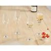 Gifi Flûte à champagne cristallin 22 cl x4| Vaisselle Et Accessoires De Table