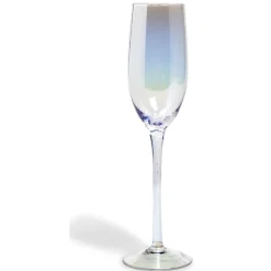 Gifi Flûte à champagne irisé collection Noël givré x4| Vaisselle Et Accessoires De Table