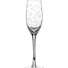 Vaisselle Et Accessoires De Table<Gifi Flûte à champagne transparent motif pois