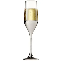 Vaisselle Et Accessoires De Table<Gifi Flûte en verre Oksana argentée 17cL x4