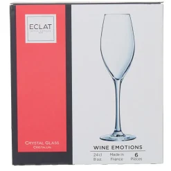 Vaisselle Et Accessoires De Table<Gifi Flûte verre à vin cristallin gamme Wine Emotion 24 cl x6