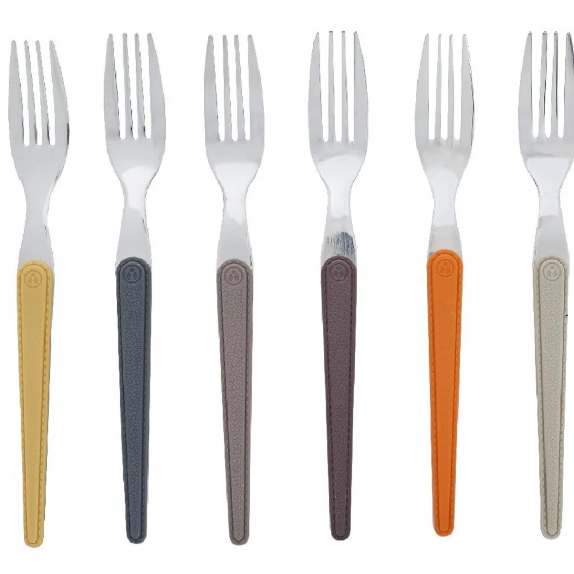 Gifi Fourchette multicolore x6 laguiole| Vaisselle Et Accessoires De Table