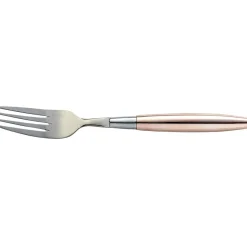 Gifi Fourchette Reflet manche métalisé cuivre| Vaisselle Et Accessoires De Table