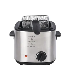 Petit Électroménager<Gifi Friteuse et fondue en inox gris