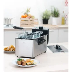 Petit Électroménager<Gifi Friteuse inox Homday 3 L