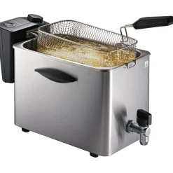 Petit Électroménager<Gifi Friteuse semi professionnelle Cuisilux avec robinet 4L