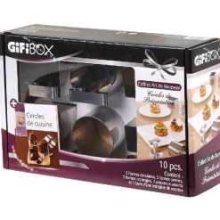 Cuisson<Gifi box Cercles de présentation