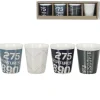 Gifi Gobelet à expresso 7cl x4| Vaisselle Et Accessoires De Table