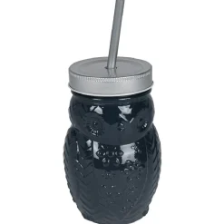 Vaisselle Et Accessoires De Table<Gifi Gobelet animalier en verre + paille + couvercle