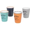 Gifi Gobelet café expresso multicolore Bistrot x4| Vaisselle Et Accessoires De Table