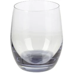 Gifi Gobelet en cristallin transparent fond bleu30 cl x4| Vaisselle Et Accessoires De Table