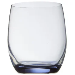 Gifi Gobelet en cristallin transparent fond bleu30 cl x4| Vaisselle Et Accessoires De Table
