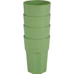 Gifi Gobelet en plastique couleur unie x 4| Vaisselle Et Accessoires De Table