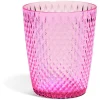 Gifi Gobelet en plastique rose effet martelé| Vaisselle Et Accessoires De Table