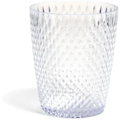 Gifi Gobelet en plastique transparent effet martelé| Vaisselle Et Accessoires De Table