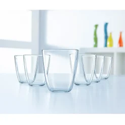 Gifi Gobelet en verre 31 cl - Concepto x6| Vaisselle Et Accessoires De Table