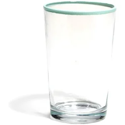 Gifi Gobelet en verre bord coloré 30 cl x 3| Vaisselle Et Accessoires De Table