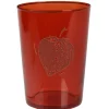 Gifi Gobelet en verre décor fraise| Vaisselle Et Accessoires De Table
