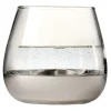 Gifi Gobelet en verre Oksana doré 31cL x4| Vaisselle Et Accessoires De Table
