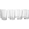 Gifi Gobelet en verre transparent x8| Vaisselle Et Accessoires De Table