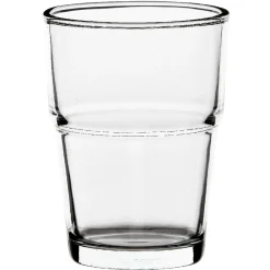 Gifi Gobelet en verre transparent empilable x 6| Vaisselle Et Accessoires De Table