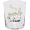 Gifi Gobelet en verre transparent avec inscription 34,5 cl x3| Vaisselle Et Accessoires De Table