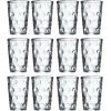 Gifi Gobelet en verre transparent 20cl x12| Vaisselle Et Accessoires De Table