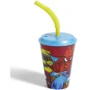 Gifi Gobelet enfant avec paille Spiderman Ø9xH16,3cm| Vaisselle Et Accessoires De Table