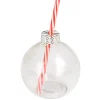Gifi Gobelet forme de boule de Noël avec paille| Vaisselle Et Accessoires De Table