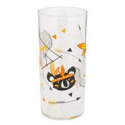 Gifi Gobelet haut Kotipi motif koala triangle noir et orange 30 cl| Vaisselle Et Accessoires De Table