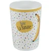 Gifi Gobelet mélaminé enfant design Anne La Banane| Vaisselle Et Accessoires De Table