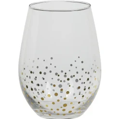 Vaisselle Et Accessoires De Table<Gifi Gobelet ovales pois doré x4